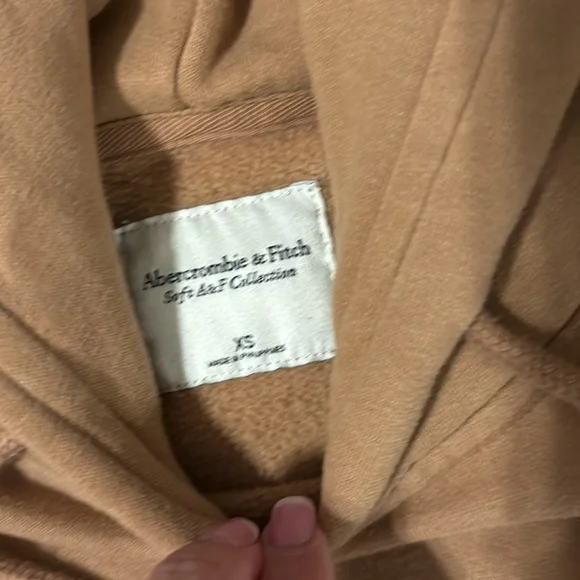 Abercrombie & Fitch Soft A&F Collection crop hoodie - Picture 3 of 6